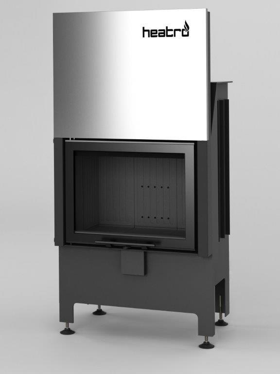 Kolano spalinowe nastawne 45° fi 150 Parkanex Heatro 55H b - Kolano spalinowe nastawne 45° fi 150 Parkanex